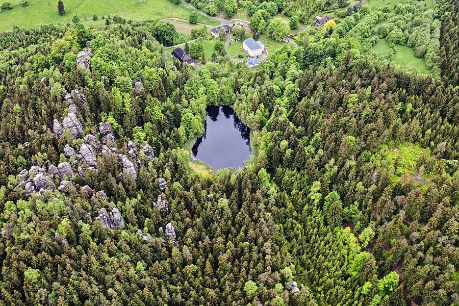 Penzion Jízdárna Hejtmánkovice Broumov Exterior foto